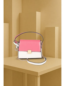 Allen Solly - Women Pink Casual Sling Bag with Detachable Strap