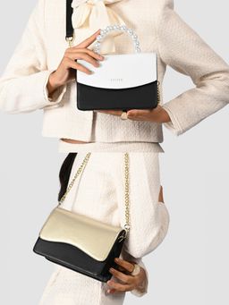 Lililo - Precious Pearl Sling Bag with Extra Flap