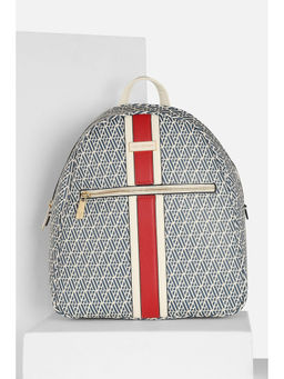 Van Heusen - Women White Print Casual Backpack