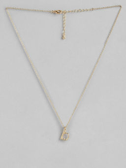 Twenty Dresses by Nykaa Fashion - Rhythms Of Alphabet D Necklace