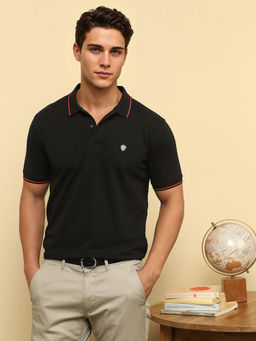 Van Heusen - Black Polo T-shirt