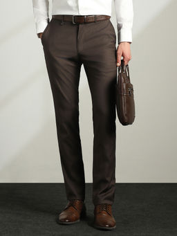 Van Heusen - Brown Formal Trousers