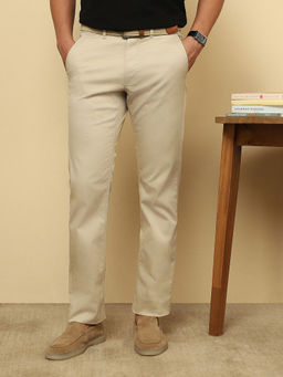 Van Heusen - Mens Beige Trouser