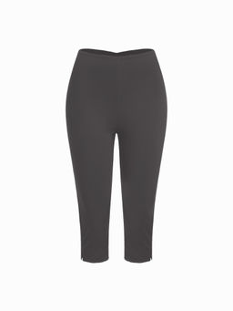 Cider - Low Rise High Stretch Split Knee Length Leggings