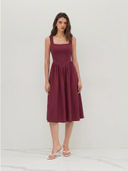 Burgundy color option, Currently selected