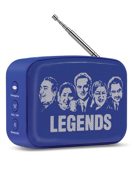 Saregama Carvaan Mini 2.0- Music player with Bluetooth/ FM/AM/AUX (Regal Blue)