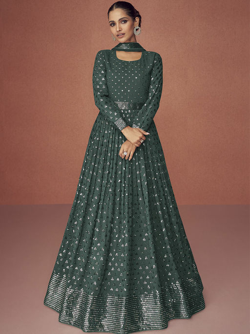 slim fit dress slacks Buy Dark Green Heavy Organza Silk Embroidered Unstitched Dress Material