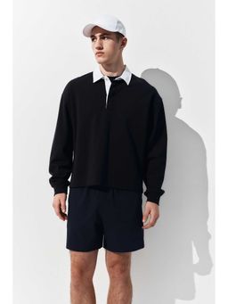 H&M - Men Blue Regular Fit Sports Shorts With Drymove