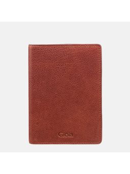 Gioia - Brown Rober Passport Holder