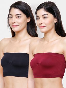 FashionRack - Women Comfort Tube Bra Multicolor (Pack of 2)