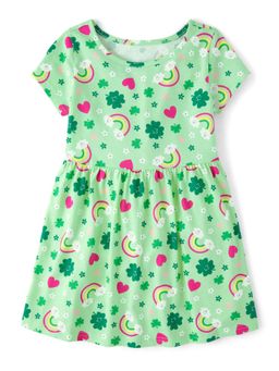 The Children's Place - Girls St. Patrick's Day Everyday Dress