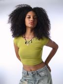 Green color option, Currently selected