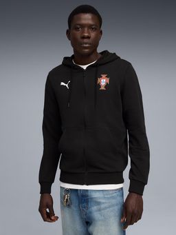 Puma - Portugal Ftblculture Men's Football Hooded Sweat Black Jacket