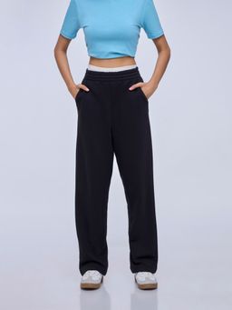 FEIER - 365 Straight-Leg Navy Blue Trackpant