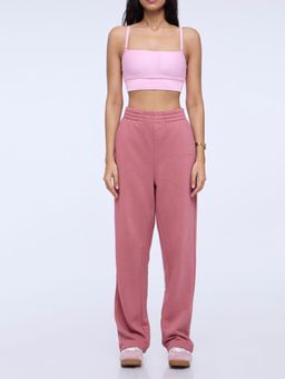 FEIER - 365 Straight-Leg Pink Trackpant
