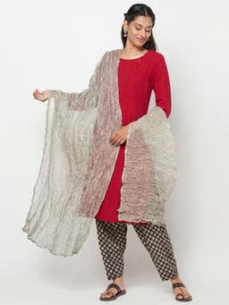 Fabindia - Cotton Tissue Crinkle Woven Dupatta