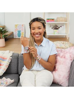 Make It Real - Diy Toys Set - Say Yes! Alphabet Bead Bracelet Set For Kids