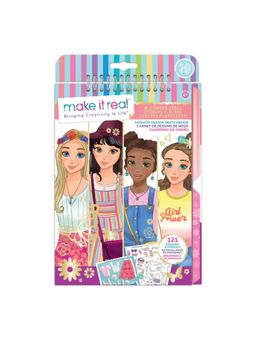 Make It Real - Blooming Vibes Sketchbook For Kids