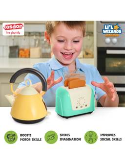 Li'l Wizards - Casdon Toaster & Kettle Set For Kids