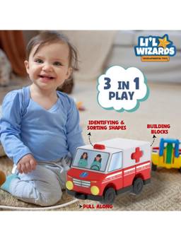 Li'l Wizards - Build Your Own - Ambulance For Kids