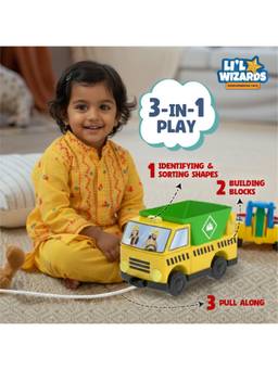 Li'l Wizards - Build Your Own Realistic Loader Truck For Kids