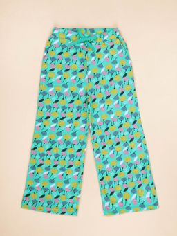 KiddoPanti - Aqua Printed Pyjama