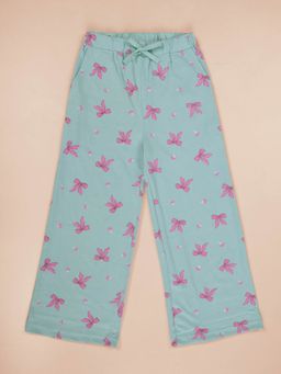 KiddoPanti - Blue Printed Pyjama
