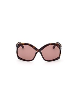 Tom Ford - Brown Lens Acetate Full Rim Women Sunglasses (68)
