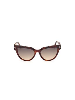 Tom Ford - Grey Lens Acetate Full Rim Women Sunglasses (57)