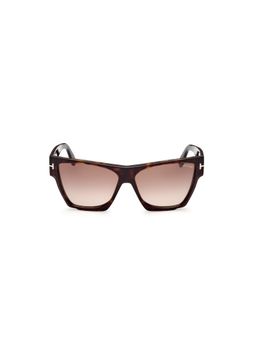 Tom Ford - Brown Lens Acetate Full Rim Women Sunglasses (59)