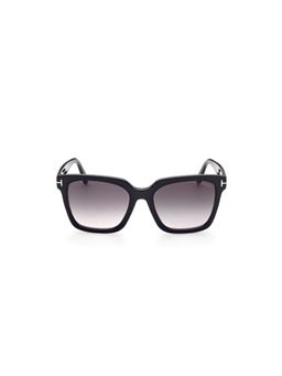 Tom Ford - Grey Lens Acetate Full Rim Women Sunglasses (55)