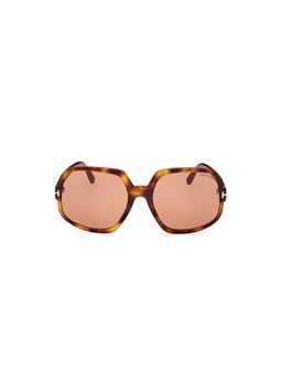 Tom Ford - Brown Lens Acetate Full Rim Women Sunglasses (60)