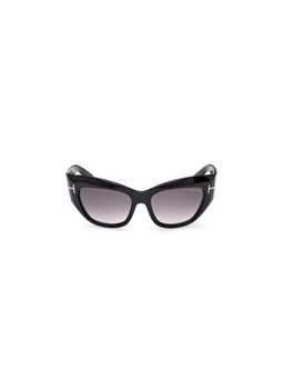 Tom Ford - Grey Lens Acetate Full Rim Women Sunglasses (55)