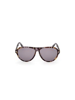 Tom Ford - Grey Lens Acetate Full Rim Men Sunglasses (59)