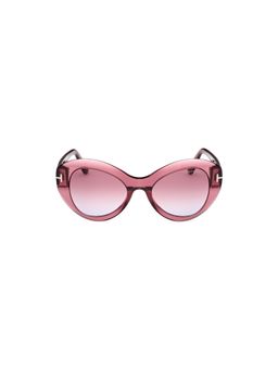 Tom Ford - Pink Lens Acetate Full Rim Women Sunglasses (52)