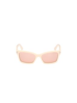 Tom Ford - Pink Lens Acetate Full Rim Women Sunglasses (54)