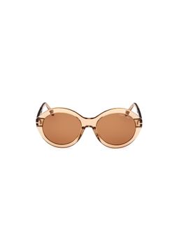 Tom Ford - Brown Lens Acetate Full Rim Women Sunglasses (55)