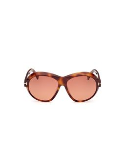 Tom Ford - Brown Lens Acetate Full Rim Women Sunglasses (59)