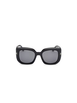 Tom Ford - Grey Lens Acetate Full Rim Women Sunglasses (52)