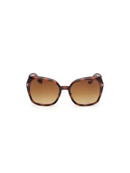 Tom Ford - Brown Lens Acetate Full Rim Women Sunglasses (58)