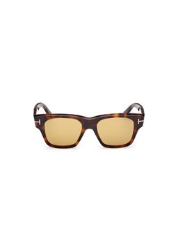 Tom Ford - Brown Lens Acetate Full Rim Men Sunglasses (53)