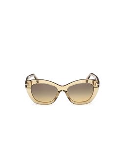 Tom Ford - Grey Lens Acetate Full Rim Women Sunglasses (53)