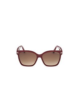 Tom Ford - Brown Lens Acetate Full Rim Women Sunglasses (56)