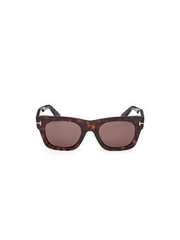 Tom Ford - Brown Lens Acetate Full Rim Women Sunglasses (51)