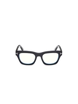 Tom Ford - Black Acetate Full Rim Unisex Frame (52)