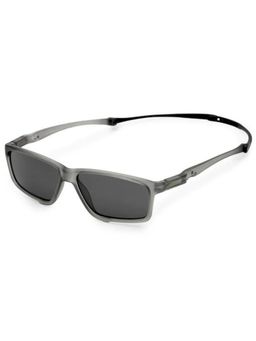 HASHTAG EYEWEAR - Unisex H2R Polarised Full Rim Grey Lens Sunglasses