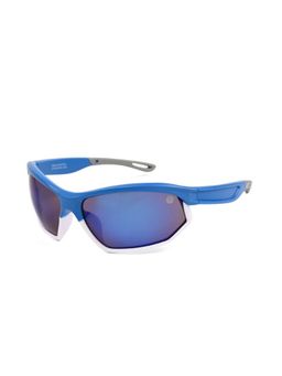 HASHTAG EYEWEAR - Unisex Raysen Uv Protection Full Rim Blue Lens Sunglasses