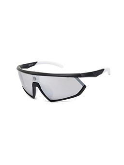 HASHTAG EYEWEAR - Unisex Faelon Uv Protection Full Rim Grey Lens Sunglasses