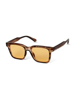 HASHTAG EYEWEAR - Unisex Stelor Uv Protection Full Rim Yellow Lens Sunglasses