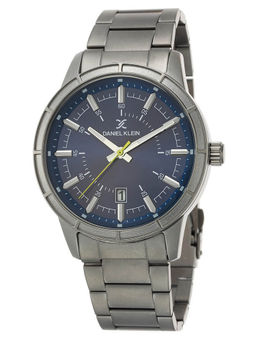 Daniel Klein - Analog Blue Dial Men's Watch-DK.1.12502-3